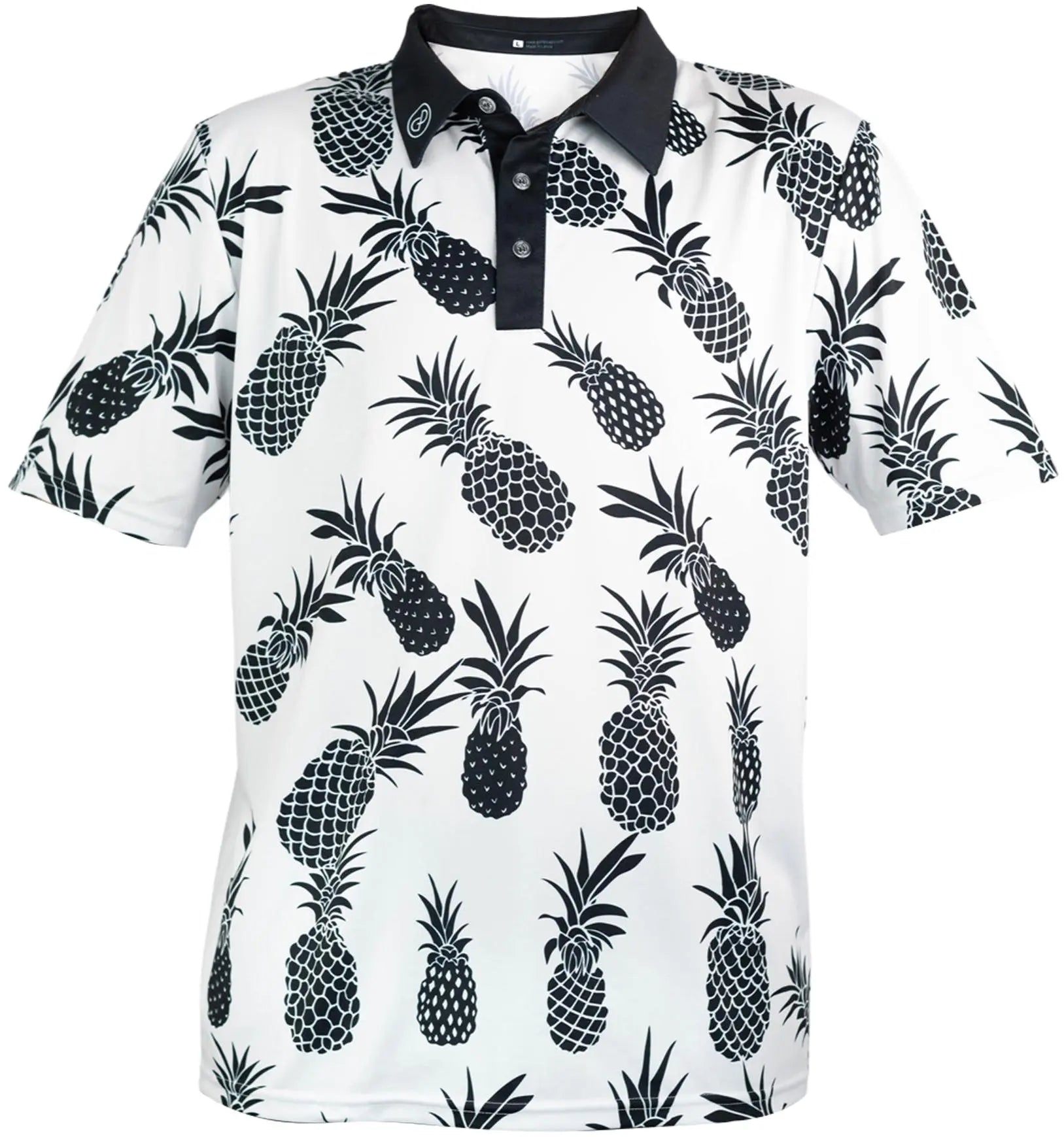 Pineapple Golf Performance Polo Shirt Power Golf