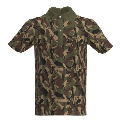 SET of 4 camouflage Performance Polo Shirts Power Golf