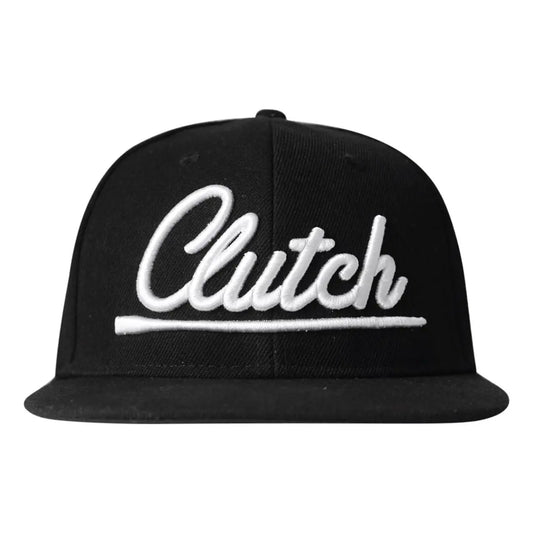 Clutch Player Snapback Hat Black/White Power Golf