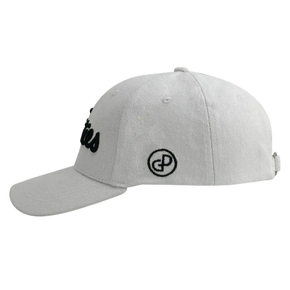 GP Power Golf Titties Classic Dad Hat Baseball Cap WHITE GP Power Golf