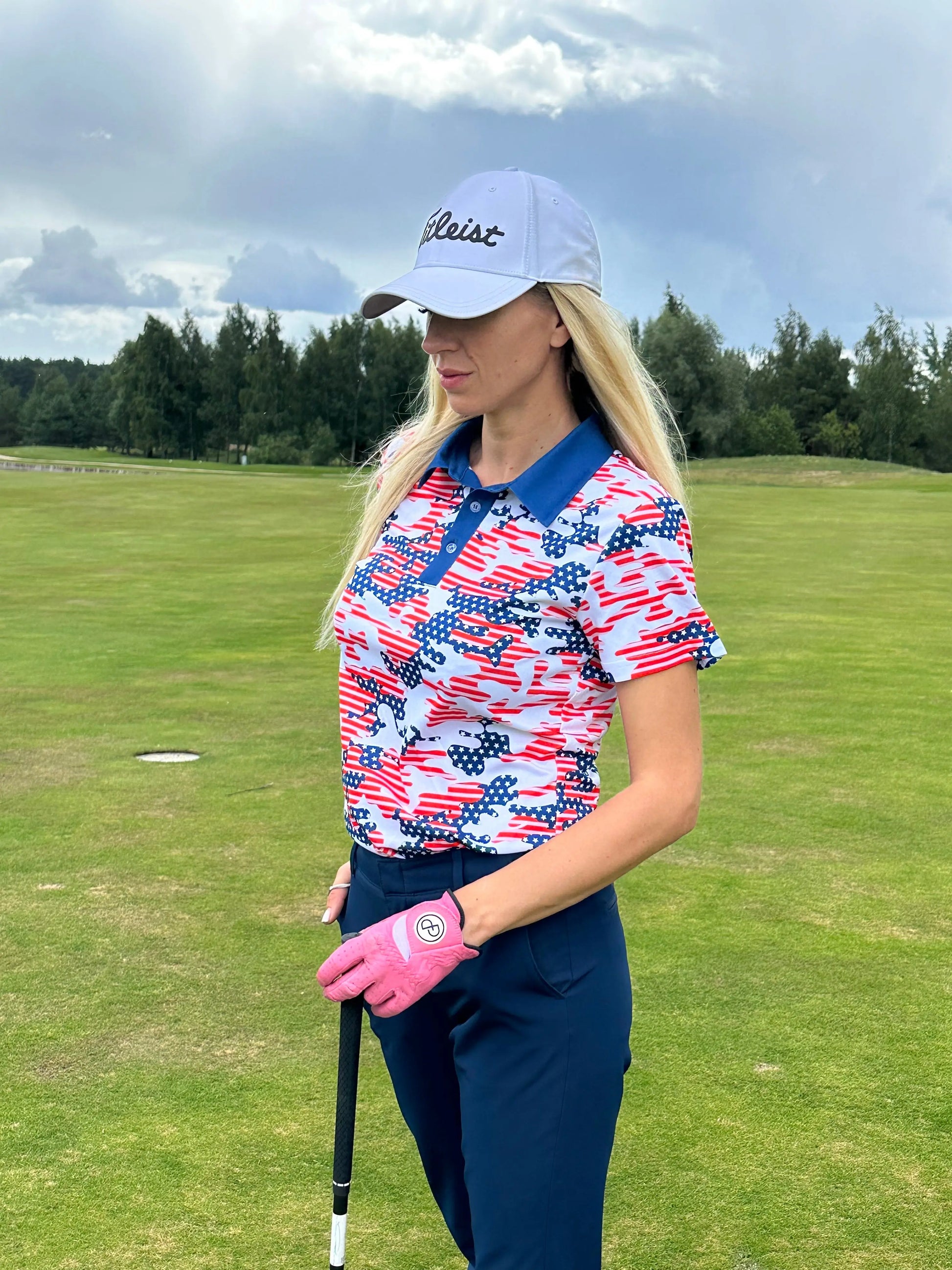 US Flag Polo Family SET GP Power Golf