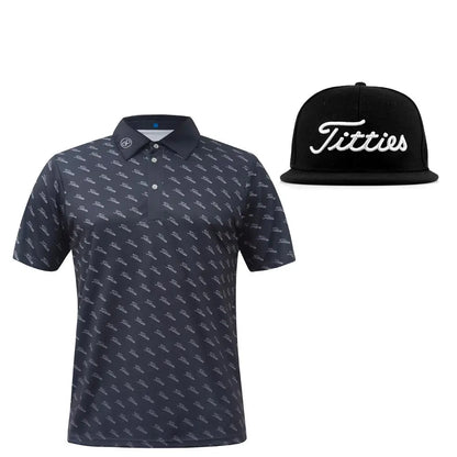 Set of Titties polo and Snapback GP Power Golf