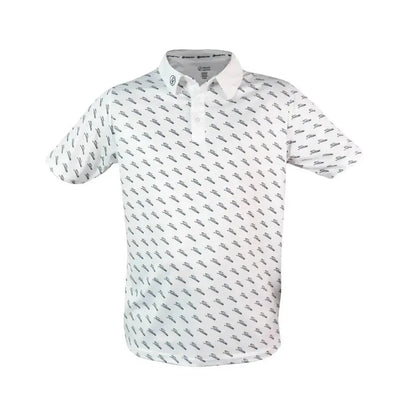 Tities white Polo + Snapback SET golfingcaps