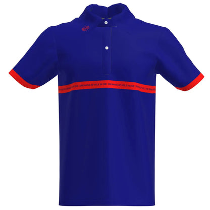 Dreaming of Hole in One Performance Polo Shirt Men Power Golf