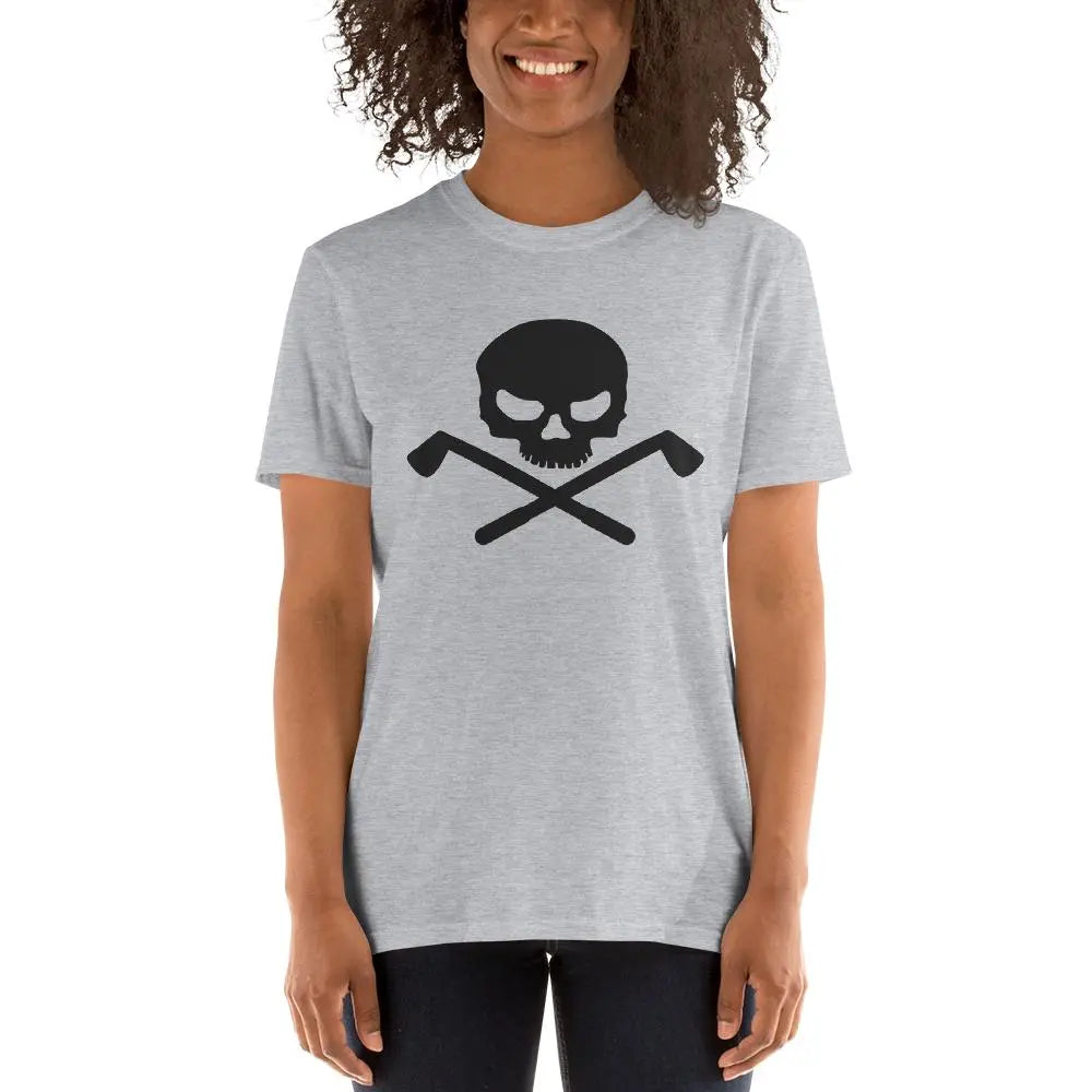 Skull T-shirt Unisex Power Golf