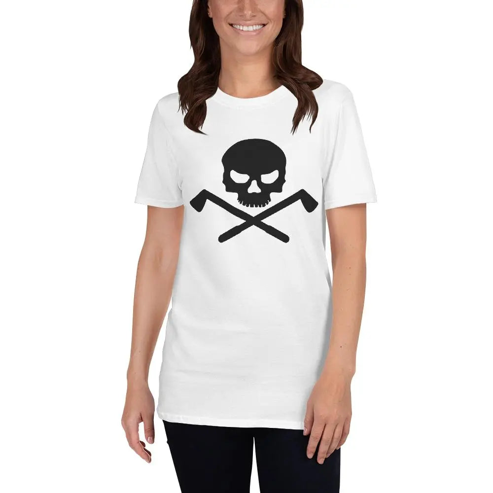 Skull T-shirt Unisex Power Golf