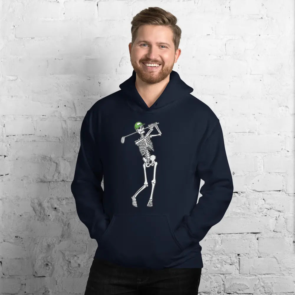 Skull Golfer Hoodie Power Golf