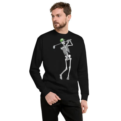 Skull Golfer Sweatshirt Power Golf