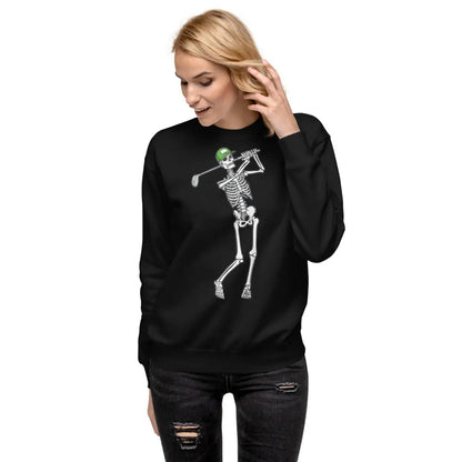 Skull Golfer Sweatshirt Power Golf