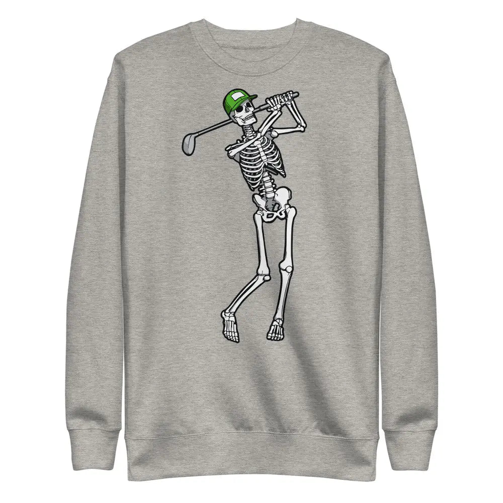 Skull Golfer Sweatshirt Power Golf