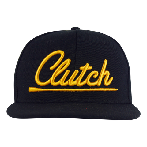 Clutch Player Snapback Hat Black/Yellow